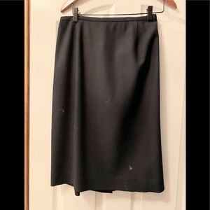 Wool thin skirt